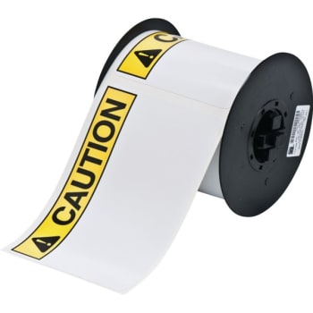 Image for Brady® B30 Series Vinyl Labels with Header 4" H x 6" W ANSI CAUTION Header from HD Supply