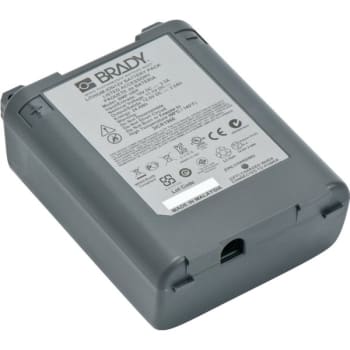 Image for Brady® Brady® Bradyjet™ Accessory Lithium Ion Rechargeable Battery Pack from HD Supply