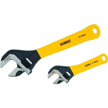 Dewalt® 6" And 10" Adjustable Wrench Set