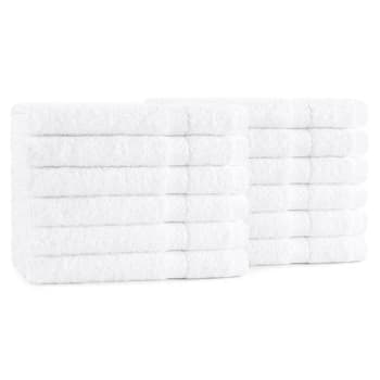 Cotton Bay® Select™ Square Wash Cloth 13x13 1 5lbs/dozen White, Case Of 300