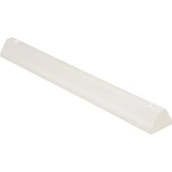 Image for Vestil 48" White Recycled Plastic Car Stop from HD Supply