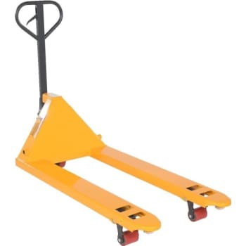 Image for Vestil Yellow Pallet Truck - 5,500 Pounds, 27 x 48 from HD Supply