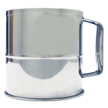 Image for Thunder Group® Stainless Steel 8-Cup Flour Sifter With Rotating Handle from HD Supply