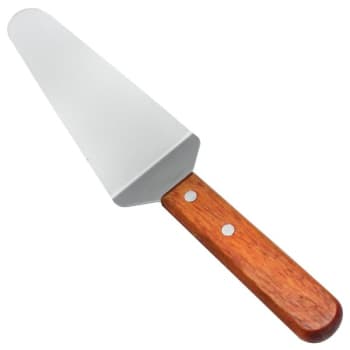 Image for Thunder Group® 2-1/2  X 5 Inches Blade Stainless Steel Wood Handle Pie Server from HD Supply