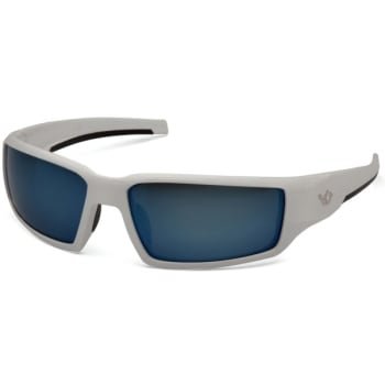 Image for Venture Gear® Pagosa White Frame/Ice Blue Mirror Anti-Fog Lens from HD Supply