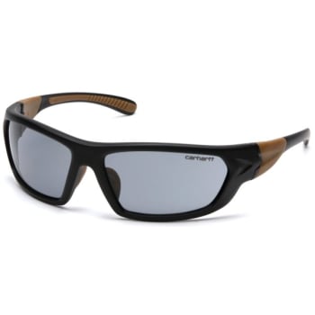 Image for Carhartt®  Carbondale Safety Eyewear Black And Tan Frame/Gray Lens from HD Supply
