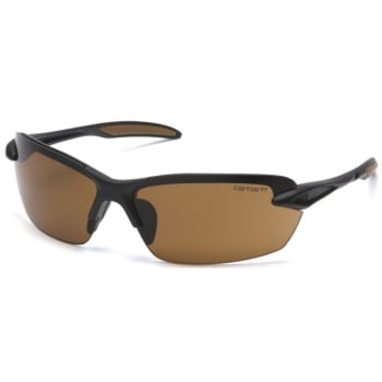 Image for Carhartt®  Spokane Safety Eyewear Black Frame/Sandstone Bronze Lens from HD Supply