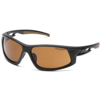 Image for Carhartt®  Ironside Safety Eyewear Black Frame/Sandstone Bronze Anti-Fog Lens from HD Supply