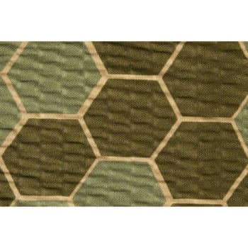 Valley Forge Fabrics Austin Honeycomb Coverlet Queen 90x95 Green Gold Case Of 6