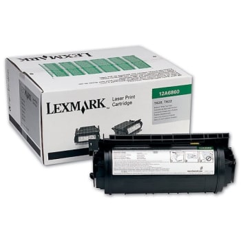 Image for Lexmark™ 12A7460 Standard Yield Return Program Black Single Toner Cartridge from HD Supply