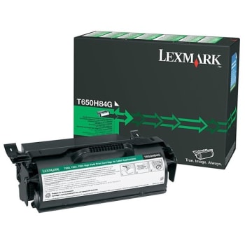 Image for Lexmark™ T650H84G Remanufactured High-Yield Black OEM Toner Cartridge from HD Supply