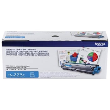 Image for Brother® Genuine High-Yield Cyan Toner Cartridge from HD Supply