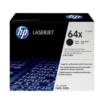 Image for HP 64X High-Yield Black Original LaserJet Toner Cartridge from HD Supply