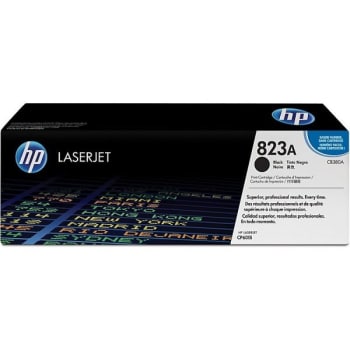 Image for HP 823A Black Original LaserJet Toner Cartridge from HD Supply