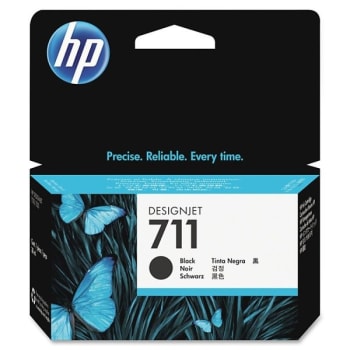 Image for HP 711 38 ml Remanufactured Standard Yield Black DesignJet Ink Cartridge from HD Supply