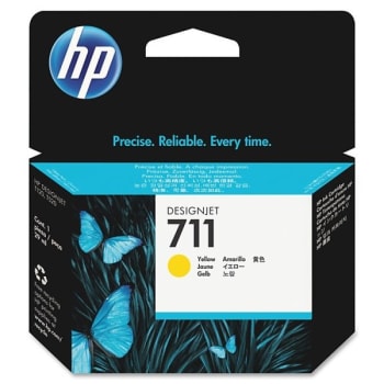Image for Hp 711 29 Ml Remanufactured Standard Yield Yellow Designjet Ink Cartridge from HD Supply