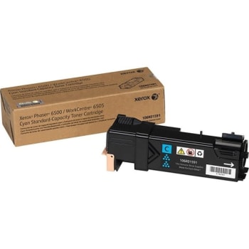 Image for Xerox® Standard Yield Cyan Toner Cartridge, Phaser®6500 from HD Supply