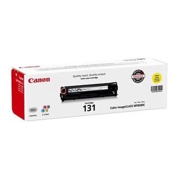 Image for Canon 131 Standard Yield Yellow Toner Cartridge from HD Supply