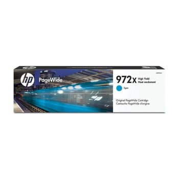 Image for HP 972X High-Yield Cyan Ink Cartridge from HD Supply