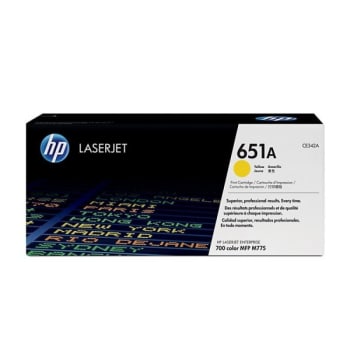 Image for Hp 651a Standard Yield Yellow Toner Cartridge from HD Supply