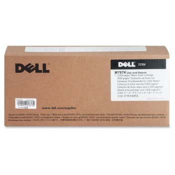 Image for Dell Black Toner Cartridge, Prints Up To 3,00 Pages from HD Supply