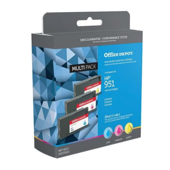 Image for Office Depot® ODHP951CLR Standard Yield Cyan/Magenta/Yellow Ink Cartridge from HD Supply