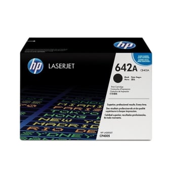 Image for Hp 642a Original Black Toner Cartridge from HD Supply