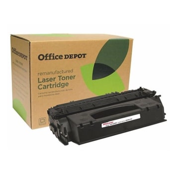 Office Depot® q7553x Remanufactured Black Toner Cartridge | HD Supply