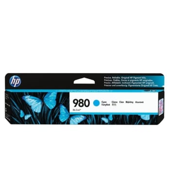 Image for Hp 980 Standard Yield Cyan Ink Cartridge from HD Supply
