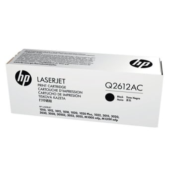 Image for Hp Q2612ac Standard Yield Black Toner Cartridge from HD Supply