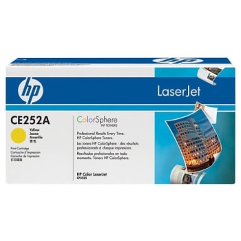 Image for Hp Ce252ag Yellow Original Laserjet Toner Cartridge from HD Supply