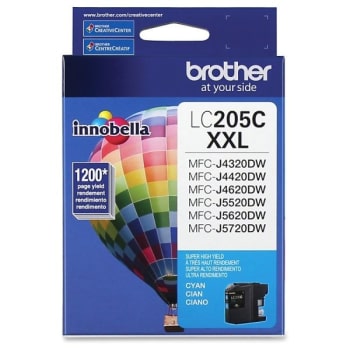 Image for Brother® Cyan Super High-Yield Original Ink Cartridge from HD Supply