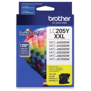 Image for Brother® Yellow Super High-Yield Original Ink Cartridge from HD Supply