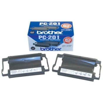 Image for Brother® Black Thermal Fax Printer Cartridge, Package of 2 from HD Supply