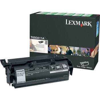 Image for Lexmark™ T650a11a Black Return Program Toner Cartridge from HD Supply
