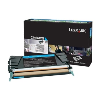 Image for Lexmark™ C746a1cg Cyan Toner Cartridge from HD Supply