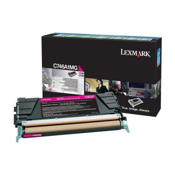 Image for Lexmark™ C746A1MG Magenta Toner Cartridge from HD Supply