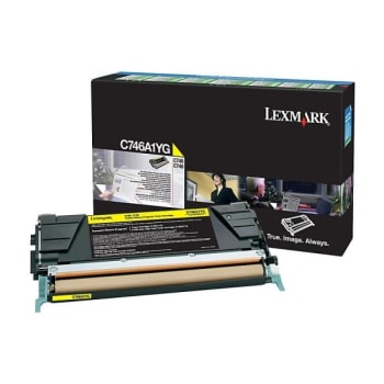 Image for Lexmark™ C746a1yg Yellow High-Yield Toner Cartridge from HD Supply