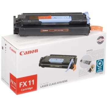 Image for Canon Black Genuine Laser Toner Cartridge from HD Supply