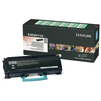 Image for Lexmark™ X463h11g High-Yield Return Program Black Toner Cartridge from HD Supply