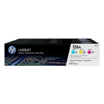 Image for HP CF341A Cyan, Magenta, Yellow Original Toner Cartridge, Package of 3 from HD Supply