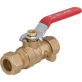Image for Maintenance Warehouse® 3/4 " Ball Valve Compression x Compression from HD Supply