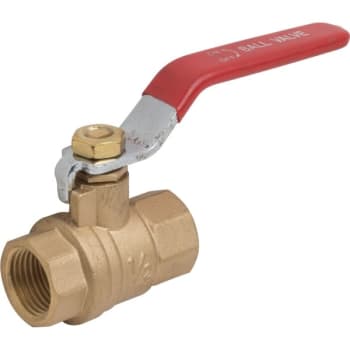Image for Maintenance Warehouse® Full Port Ball Valve, Brass, 2", FIP x FIP, 600 WOG from HD Supply