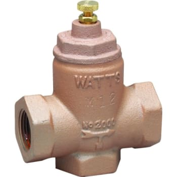 Image for Watts 2" Threaded Iron Two-Way Universal Flow Check from HD Supply