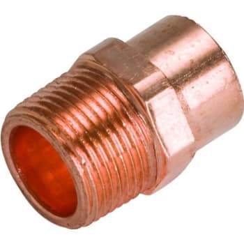 Image for Nibco® Copper Male Adapter , 3/4 x 3/4" MIP, Package Of 10 from HD Supply