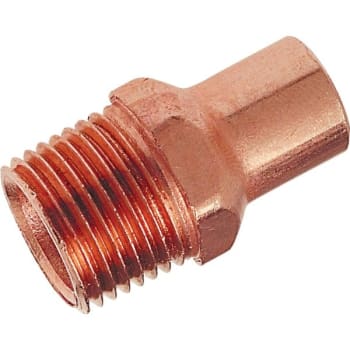 Nibco Copper Male Street Adapter - 1/2" x 1/2"