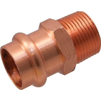 Image for Nibco® Copper Fitting - Press Connect Male Adapter - 1/2" Press X Mpt from HD Supply