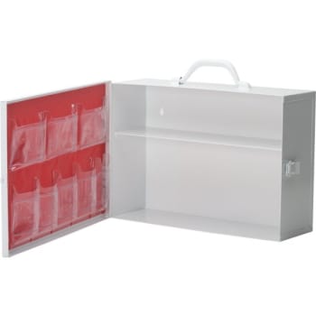 Image for Medique Products Medi-First Empty 2-Shelf Industrial First Aid Kit With Pocket from HD Supply