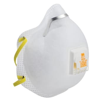 3m N95 Particulate Disposable Respirator With Exhaust Valve - Package Of 10