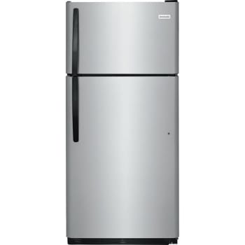 Image for Frigidaire® 16 Cubic Feet Top Mount Refrigerator, ENERGY STAR®, Stainless Steel, Optional Icemaker 203301 from HD Supply